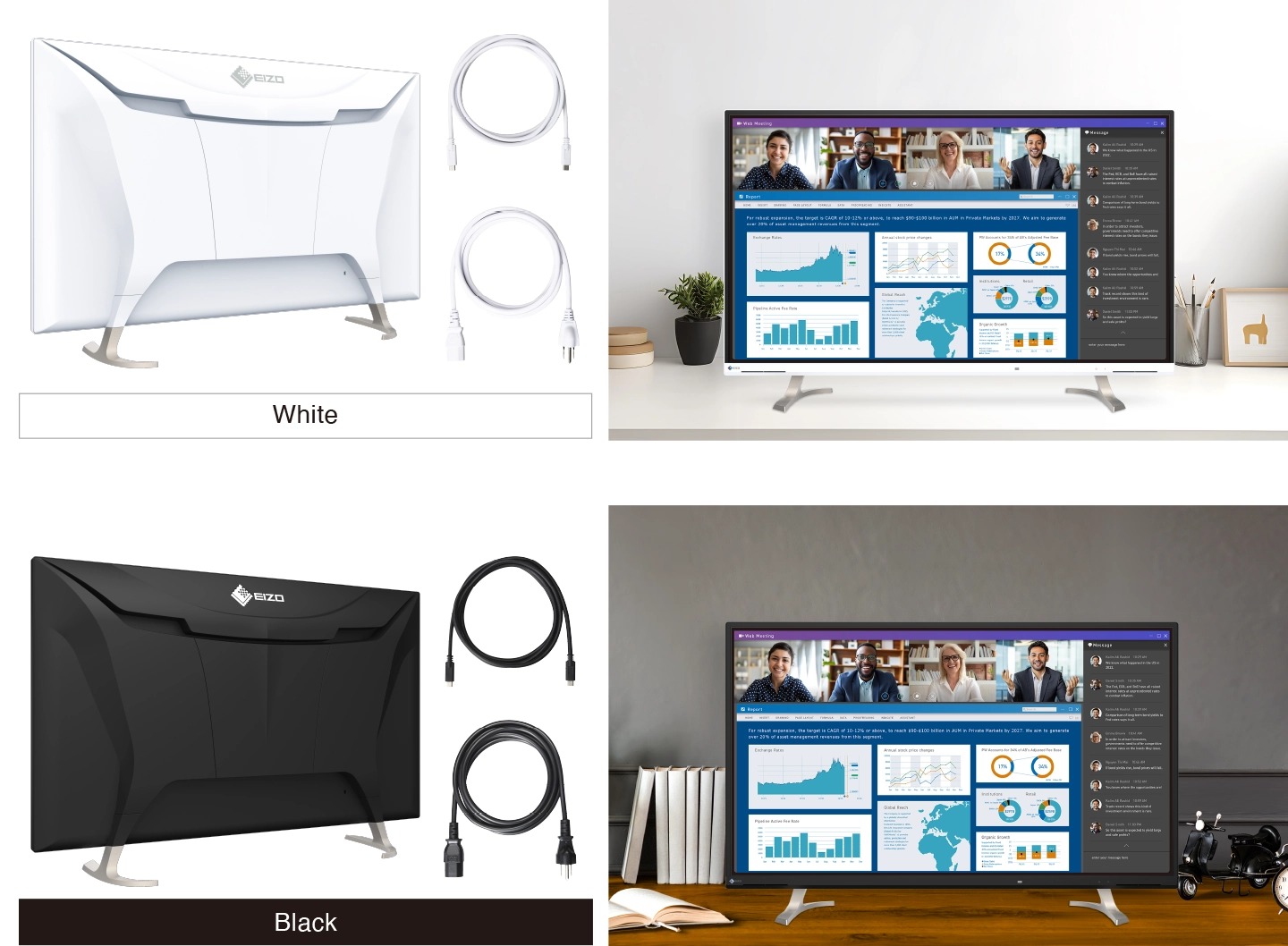 Monitor EIZO FlexScan EV4340X-BK [czarny]