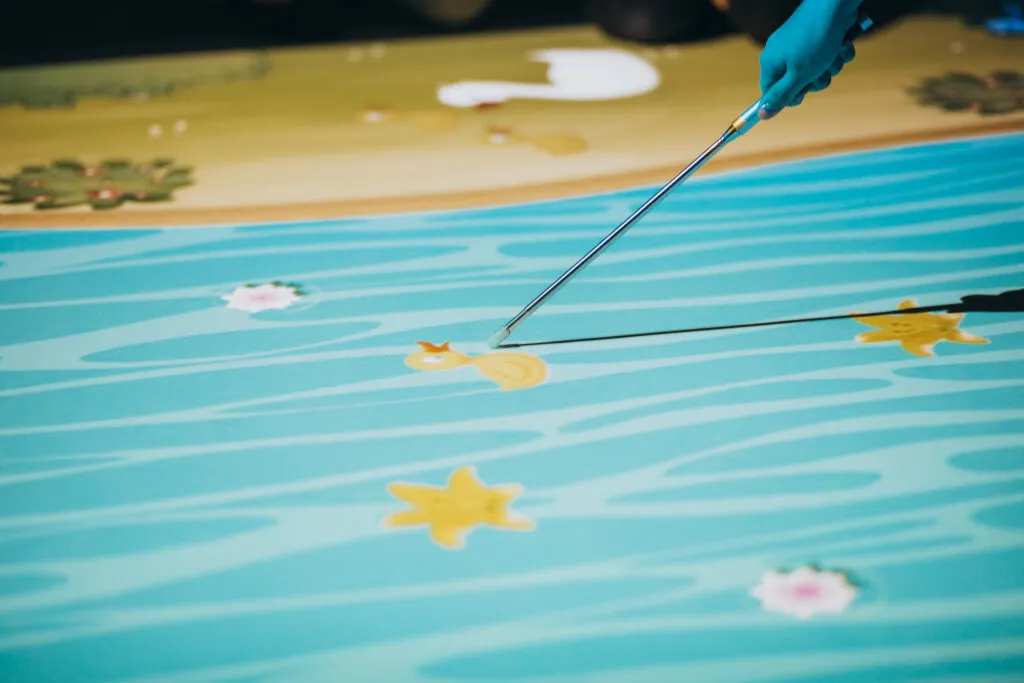 Interaktywny pisak długi do podłóg interaktywnych FunFloor