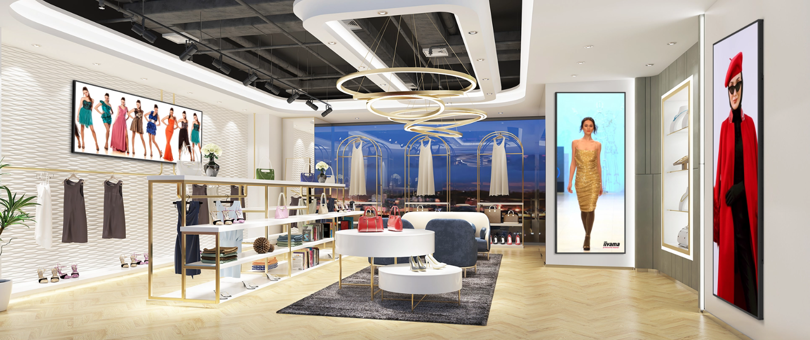 Wyświetlacz LED Iiyama LH10551UWS-B1AG