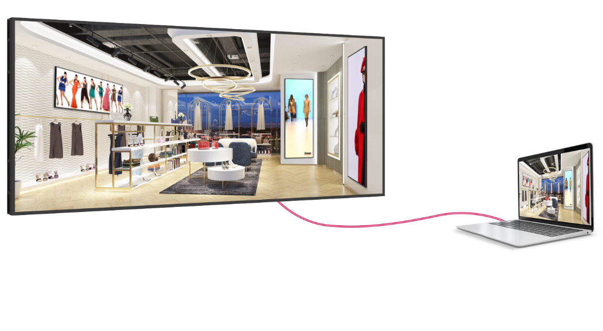 Wyświetlacz LED Iiyama LH10551UWS-B1AG