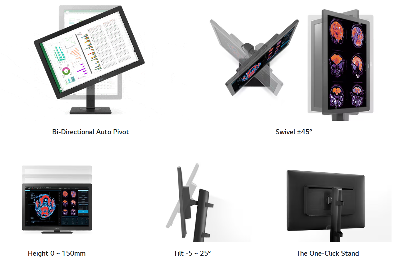 Monitor medyczny LG 24HR513C