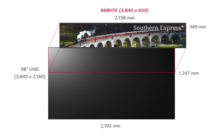 Monitor Digital Signage LG 86BH5F-M