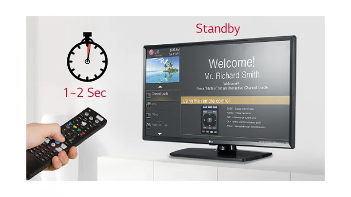 Telewizor hotelowy LG 32LN661H