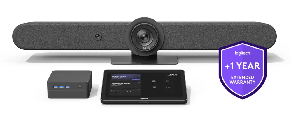 Zestaw do wideokonferencji Teams Rooms + Logitech MeetUp + HP Elite Slice G2