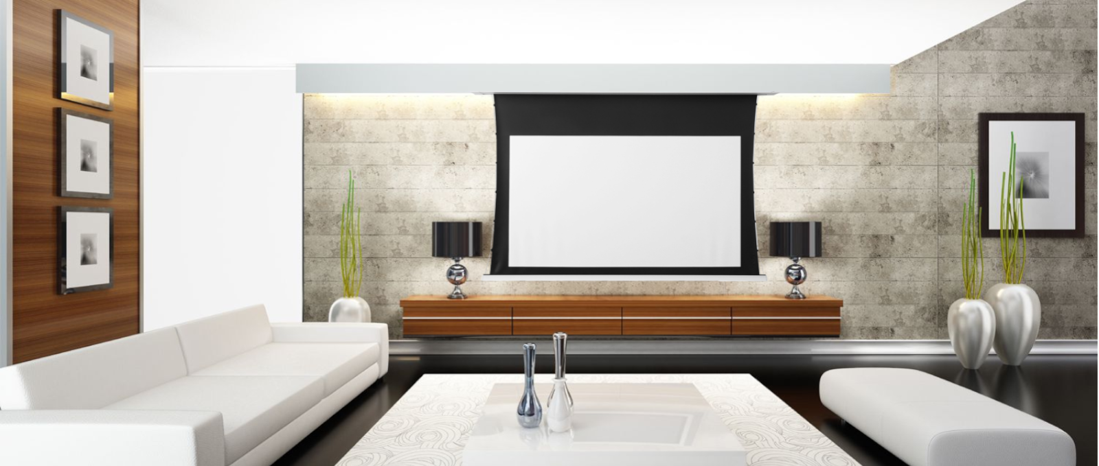 Ekran projekcyjny elektryczny Suprema KASTOR PRO v2