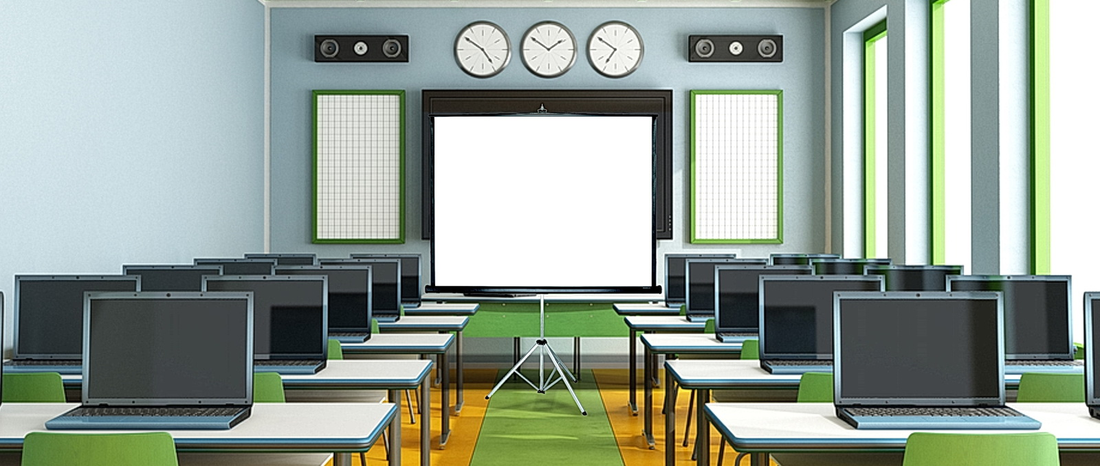 Ekran projekcyjny przenośny mobilny Suprema LEO AIR