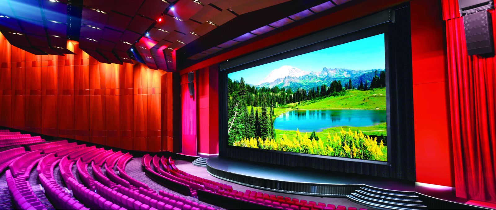 Ekran projekcyjny elektryczny Suprema HERKULES MAXI