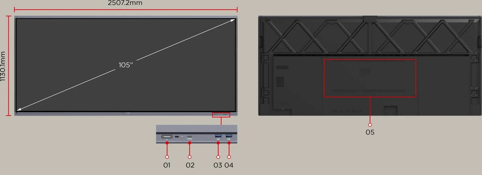 Monitor interaktywny ViewSonic ViewBoard IFP105S