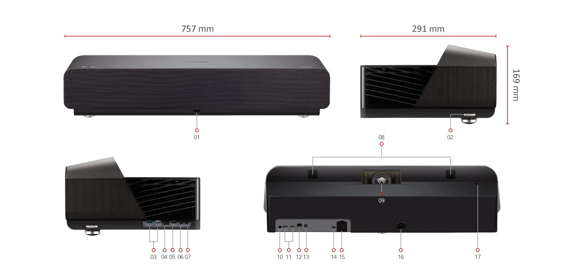  Projektor ViewSonic X1000-4K