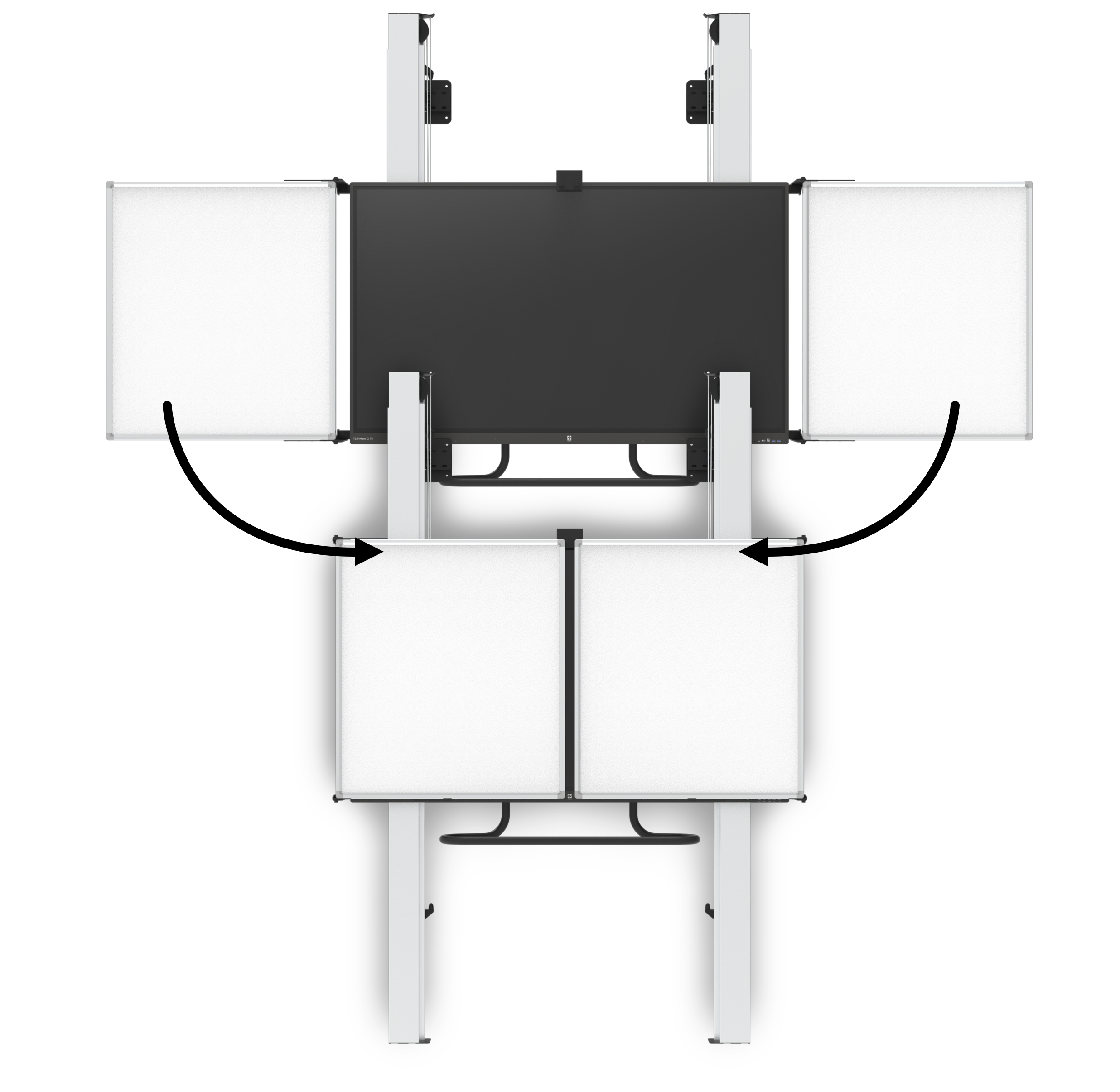 Ścienno-podłogowy system montażowy Avtek PylonLift Wings 86'' 