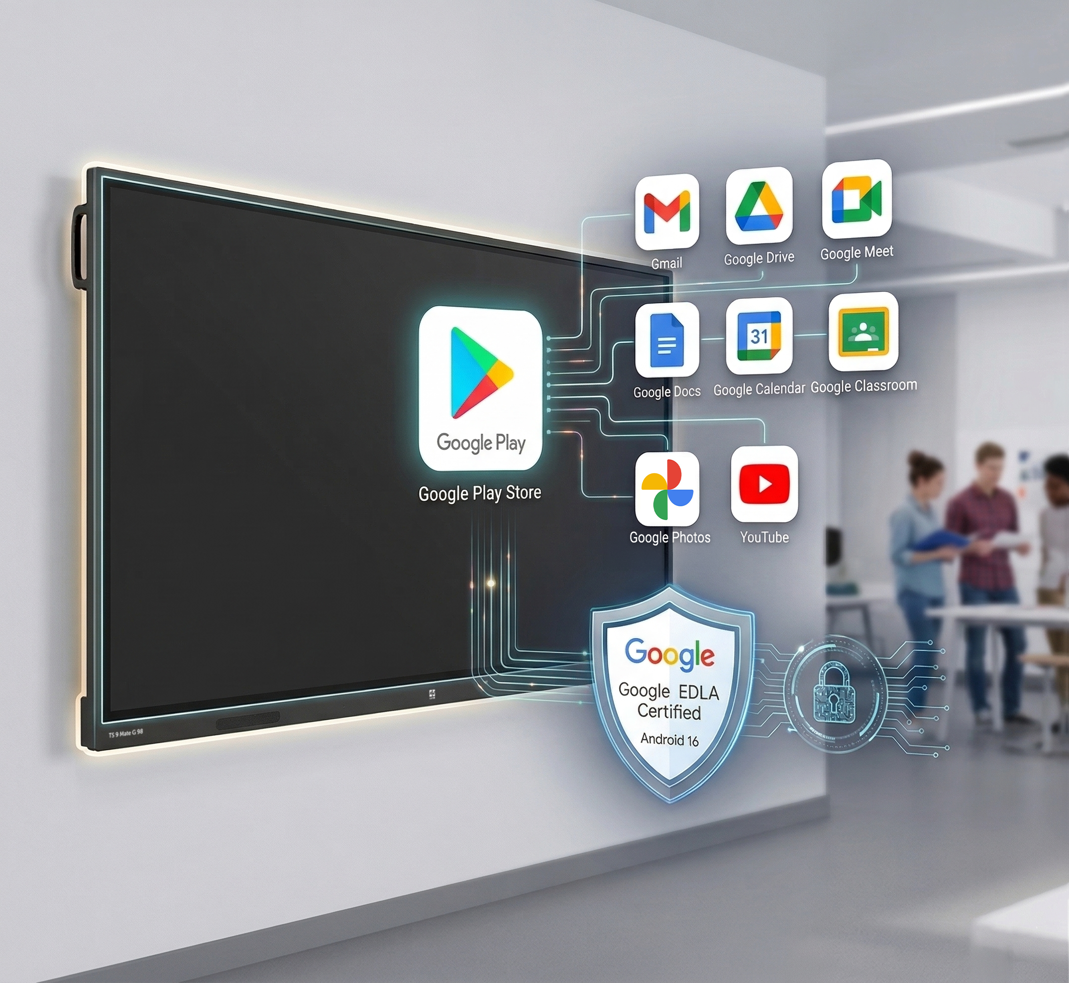 Monitor interaktywny 65" Avtek TouchScreen 9 Mate G