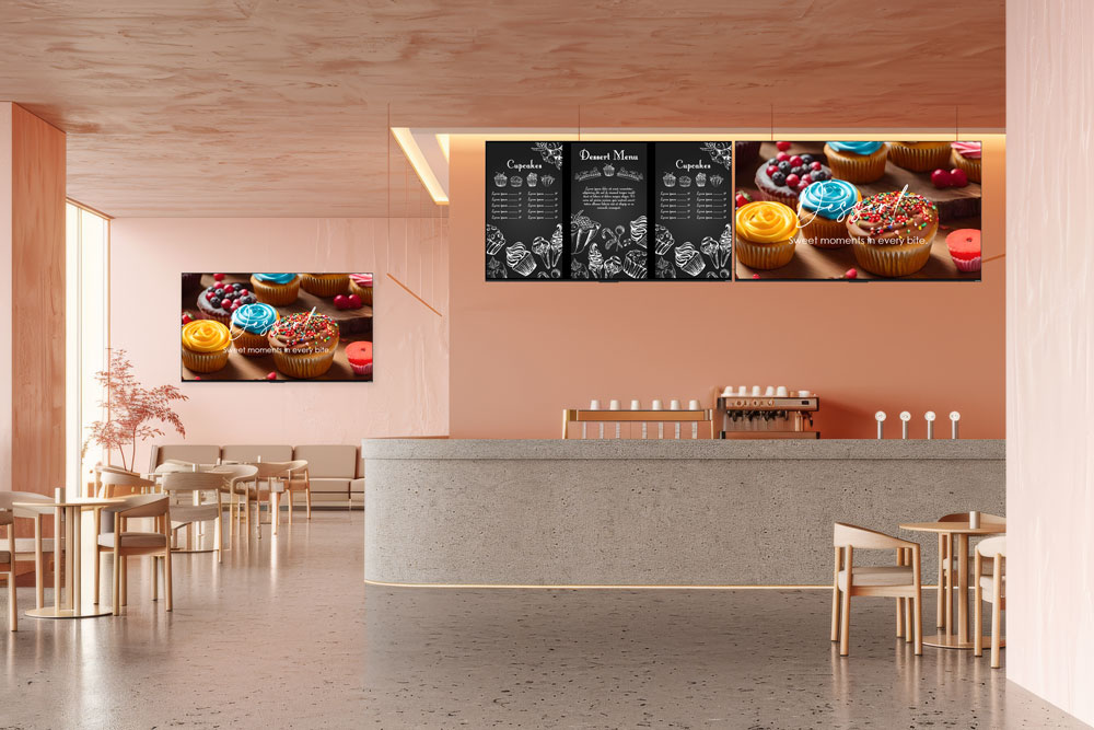 Monitor wielkoformatowy Newline STV-5524+