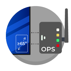 Monitor informacyjny Avtek DS2 86