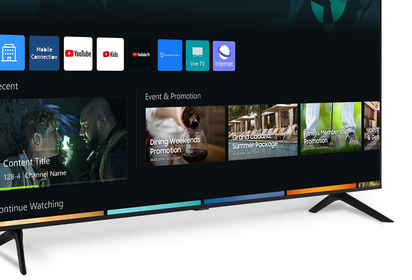 Telewizor hotelowy Samsung 65" HCU7000 LED 4K