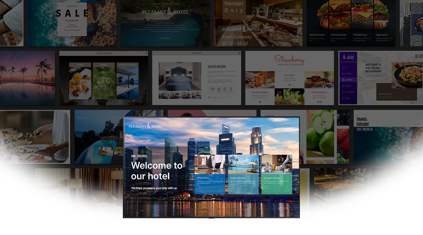 Telewizor hotelowy Samsung 65" HCU7000 LED 4K
