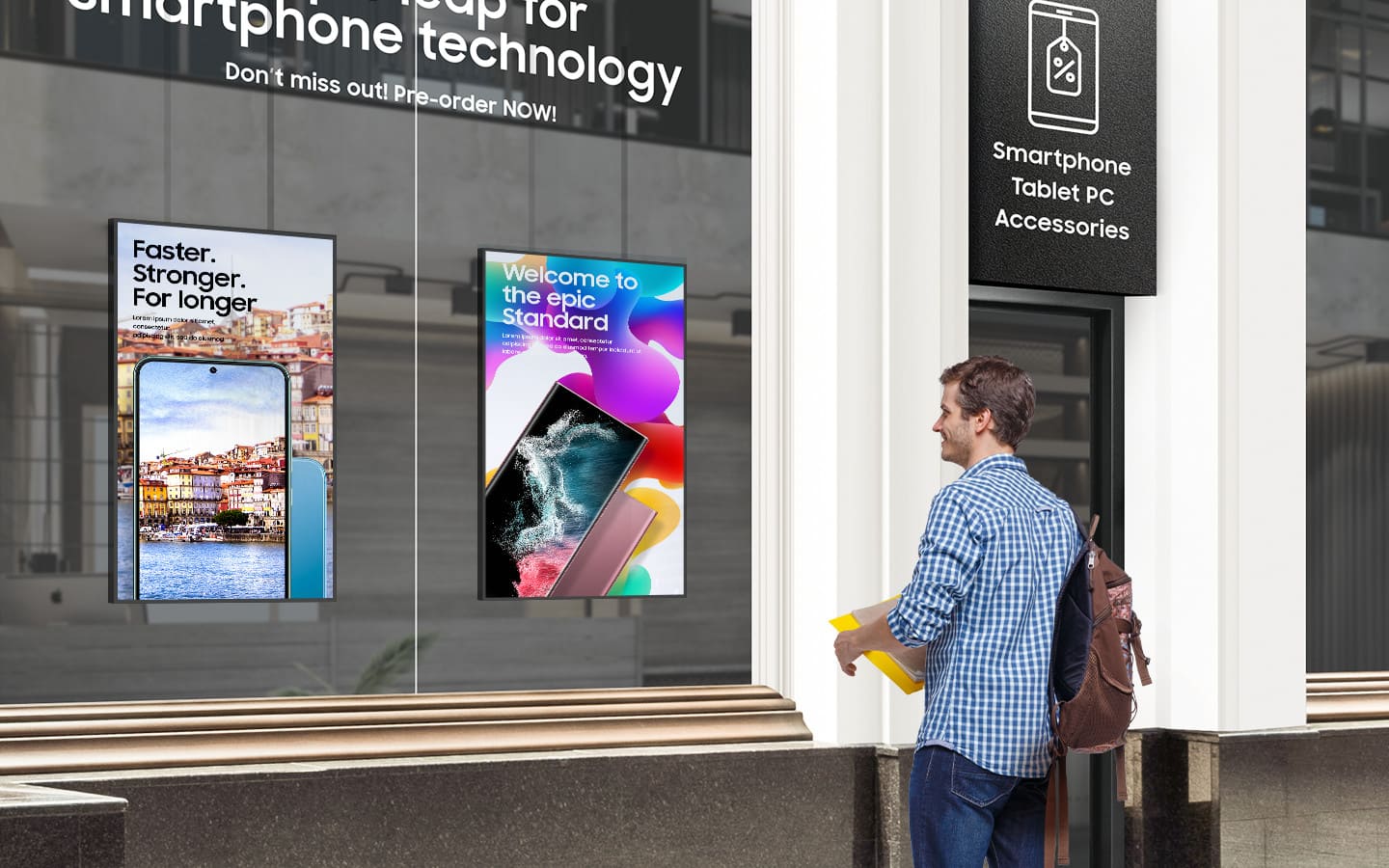 Monitor Samsung OM55B