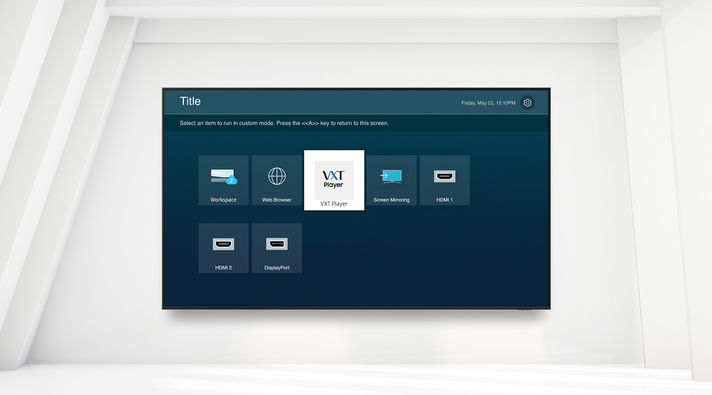 Monitor Samsung QH115FX 115"