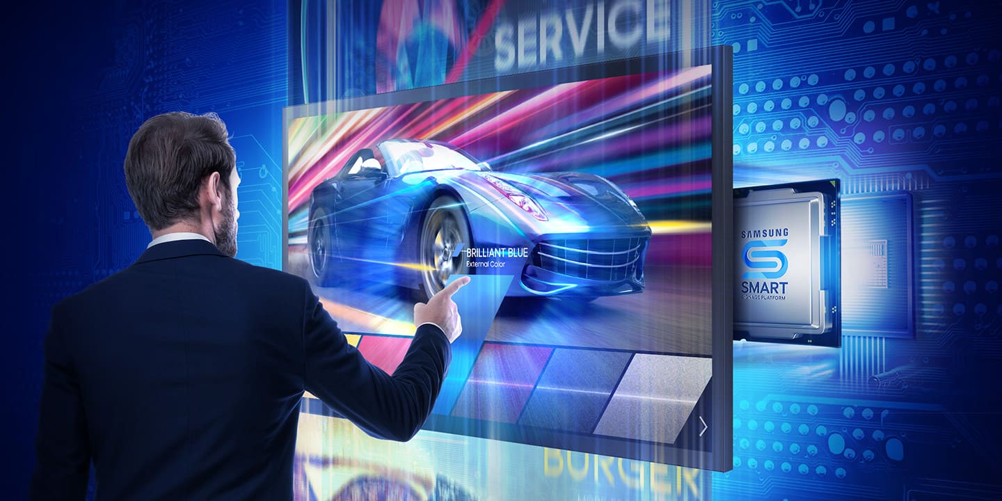 Monitor Samsung QM55B-T