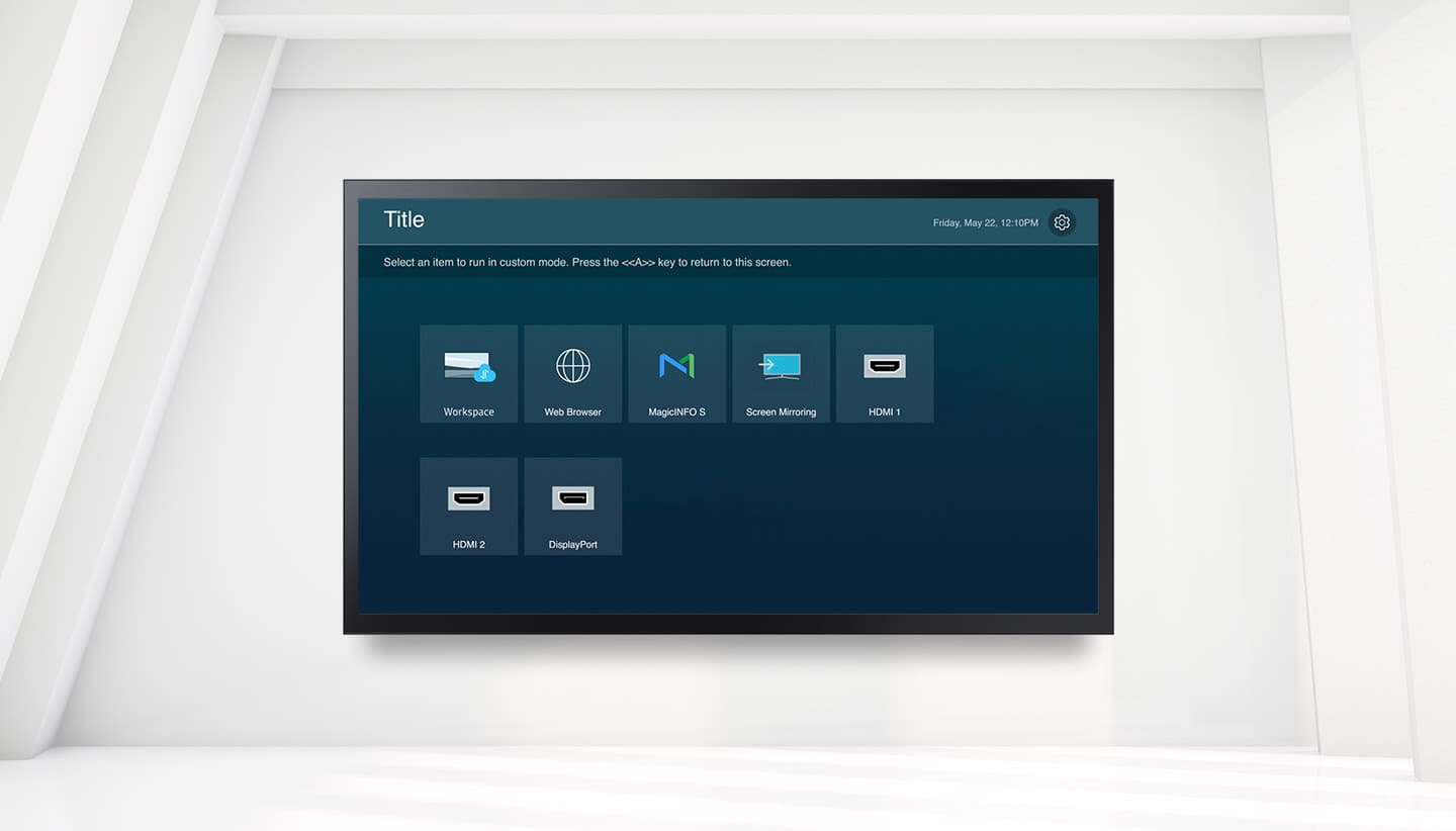Monitor Samsung QM55B-T