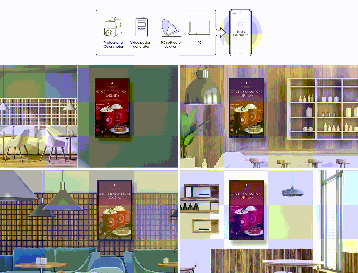 Monitor Samsung QM55B-T