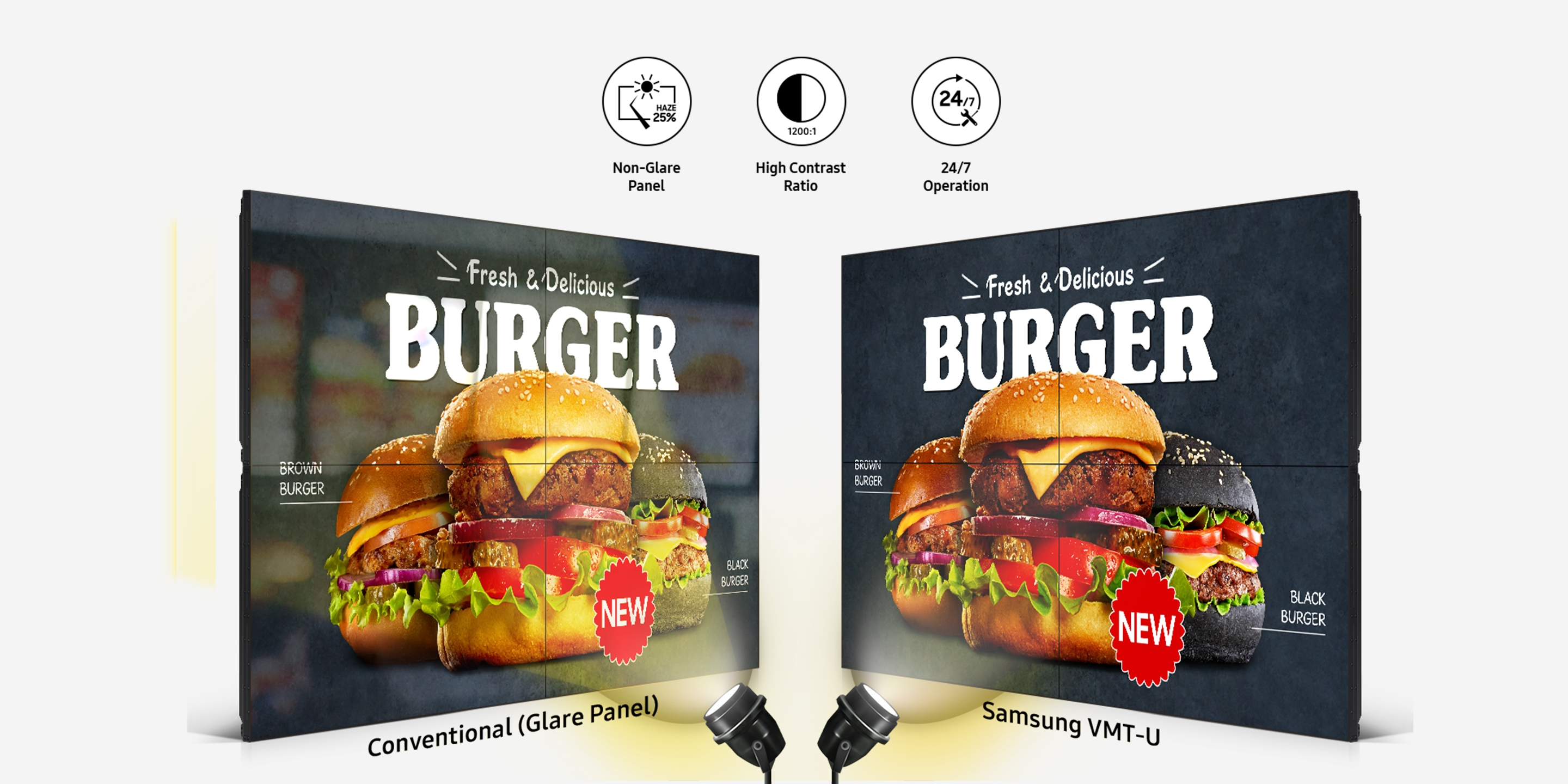 Monitor Samsung VM55B-U