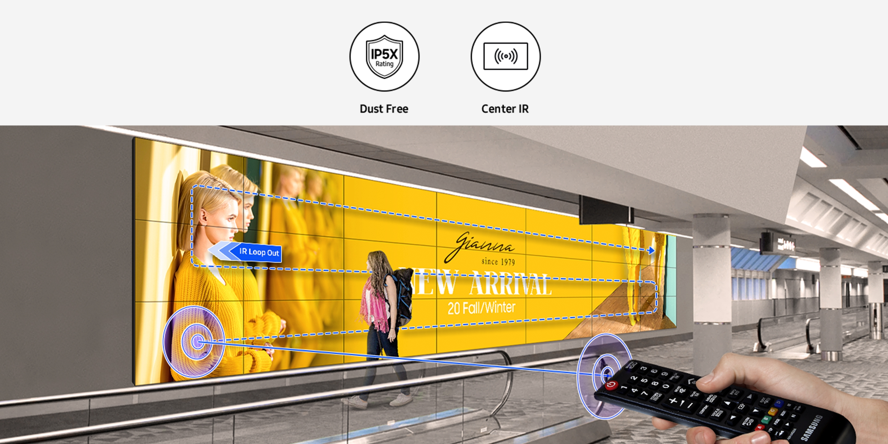 Monitor Samsung VM55B-U