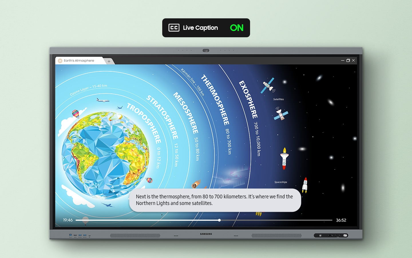 Monitor interaktywny Samsung WA65FX-P 65"
