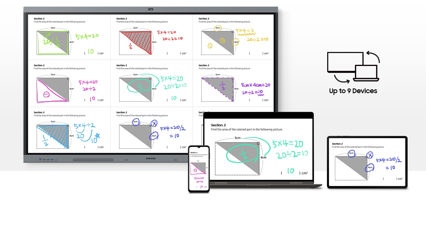 Monitor interaktywny Samsung WA65FX-P 65"