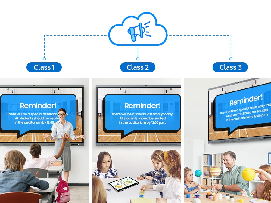 Monitor interaktywny Samsung WA65FX-P 65"