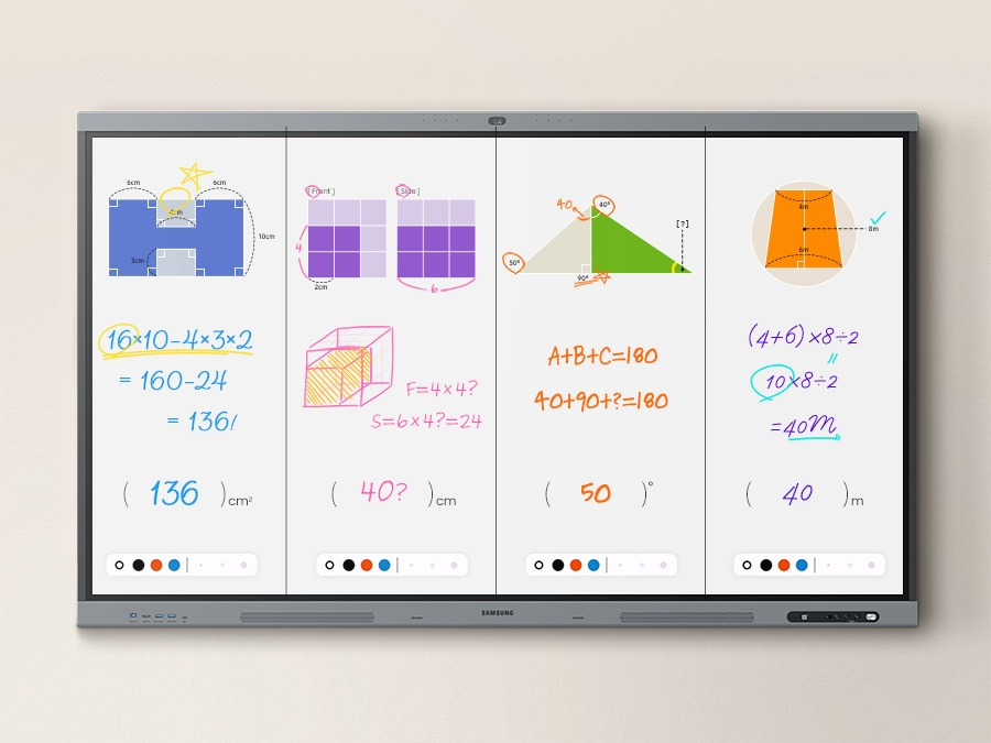 Monitor interaktywny Samsung WA65FX-P 65"